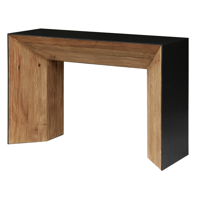 Danika Tapered Console - Black/Natural