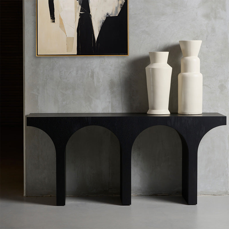 Fuji Console Table - Black