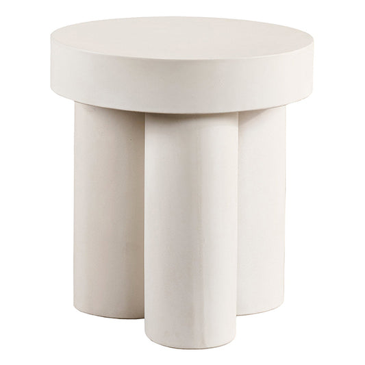 Concrete Tuba Side Table