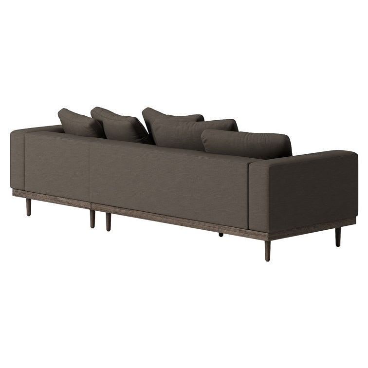 Andrea Sectional Sofa Right - Mocha