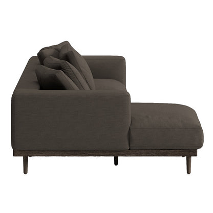 Andrea Sectional Sofa Left - Mocha