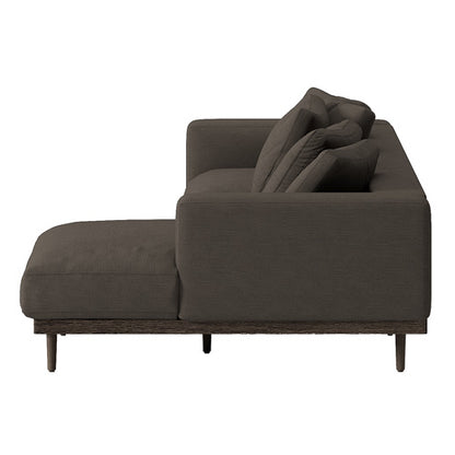 Andrea Sectional Sofa Right - Mocha