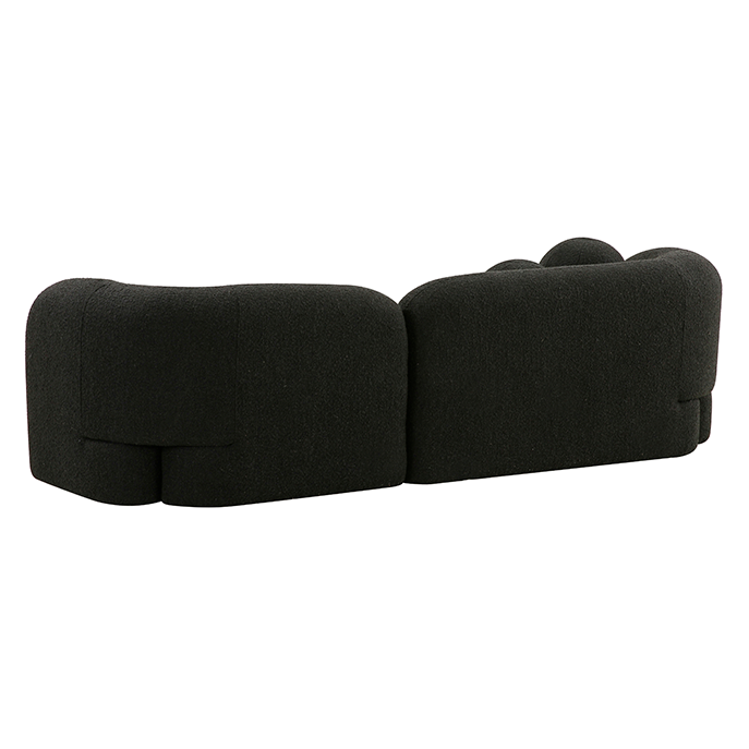 Seattle Sofa - Black Boucle