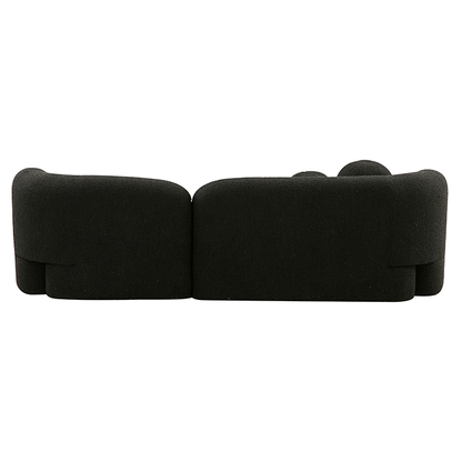 Seattle Sofa - Black Boucle