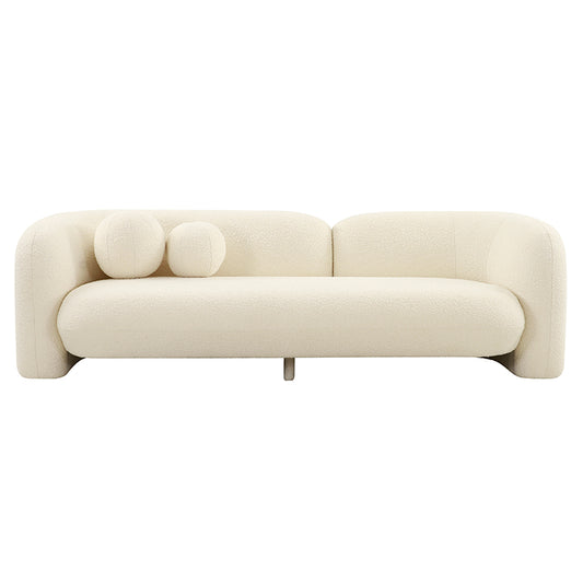 Seattle Sofa - White Boucle