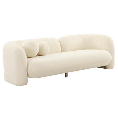 Seattle Sofa - White Boucle