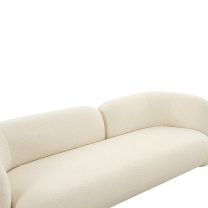 Seattle Sofa - White Boucle