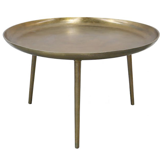 Bronx Coffee Table - Antique Brass