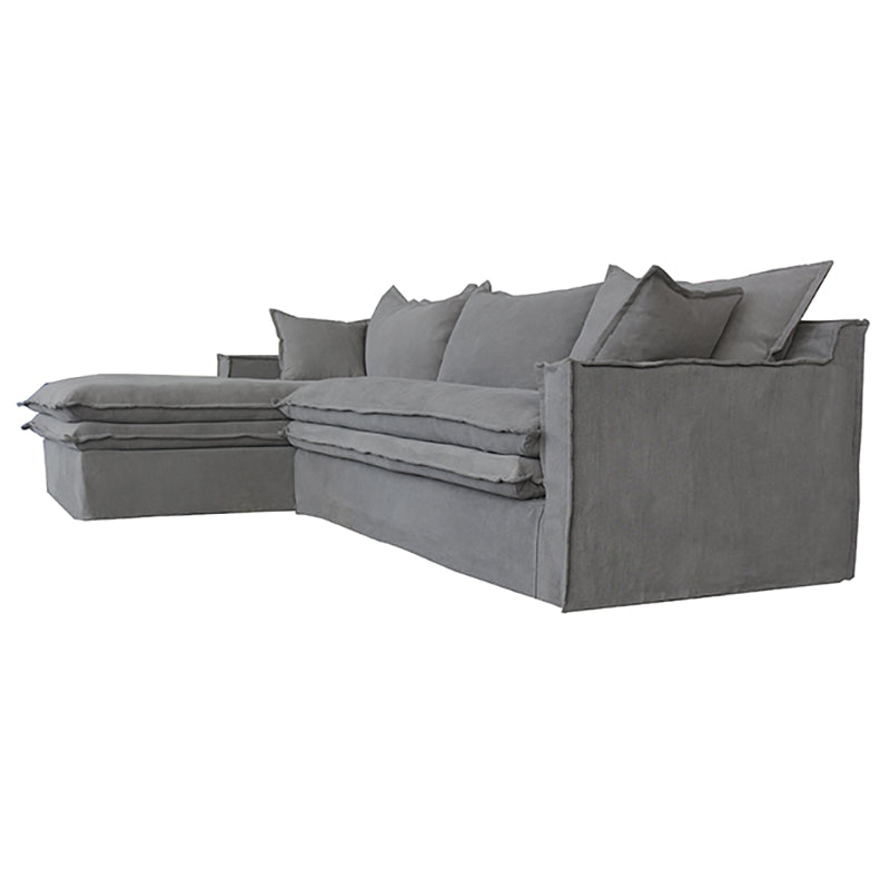 Orlando Sectional Sofa Left - Grey