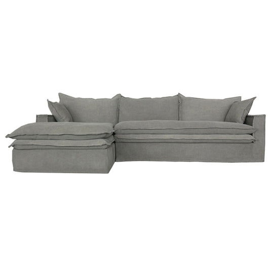 Orlando Sectional Sofa Left - Grey