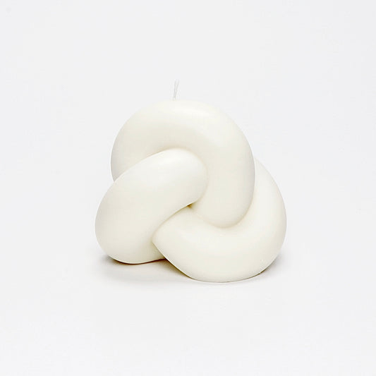 Maybe Knot Candle - Ivory
